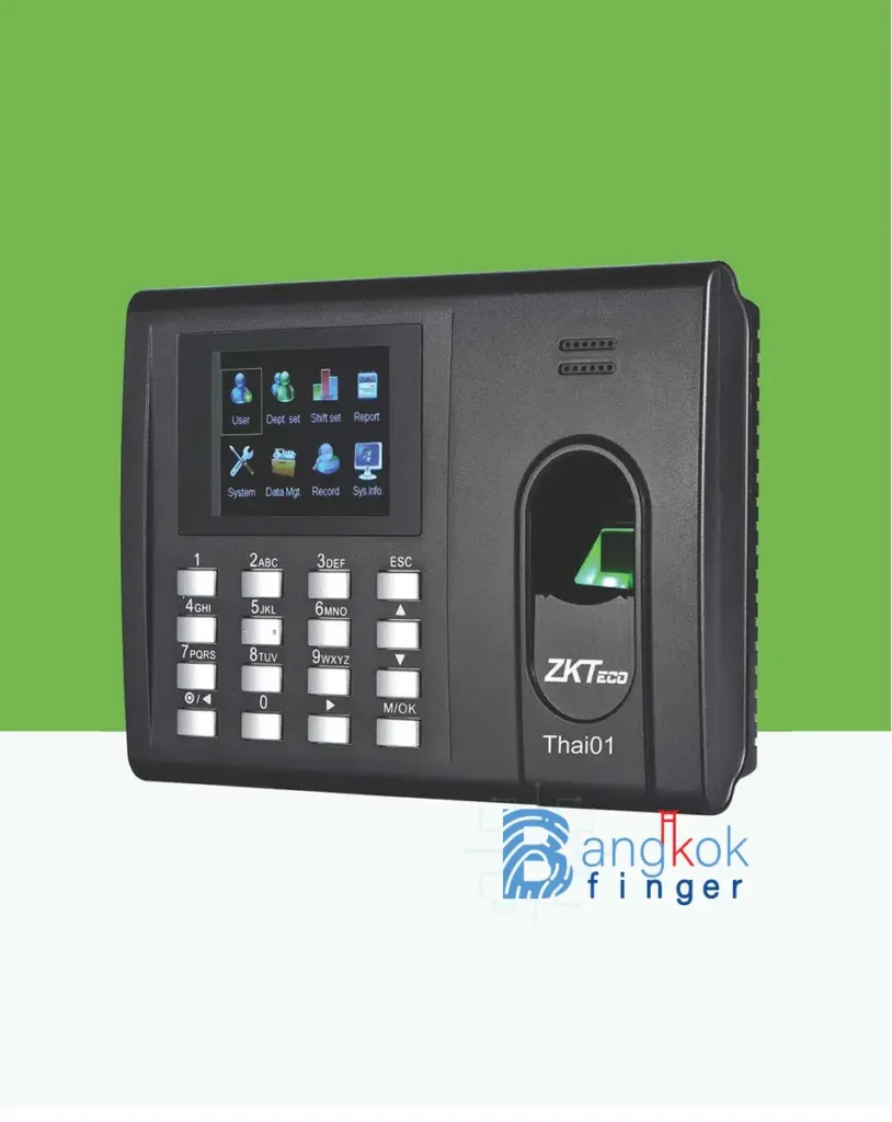 เครื่องสแกนลายนิ้วมือ ZKteco Thai01 Gallery 5